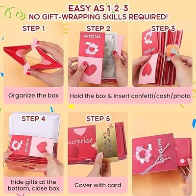 AILLAUS JOYJOYSET - Surprise Gift Box Set, Surprise Gift Box Explosion, Surprise  Box Gift Box for Money, Christmas Gift Boxes, Folding Bouncevalentine Gifts  Small Box for Birthday (Christmas - B) - Yahoo Shopping