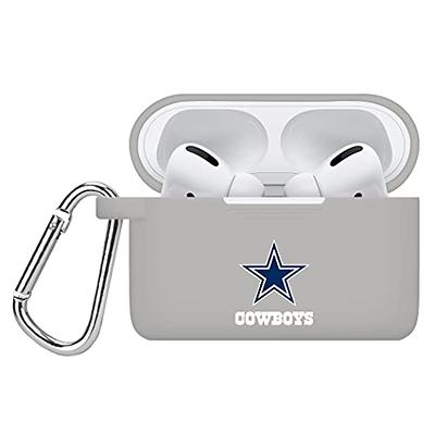 GAME TIME Dallas Cowboys Silicone Case Cover Compatible with Apple AirPods  Battery Case Grey