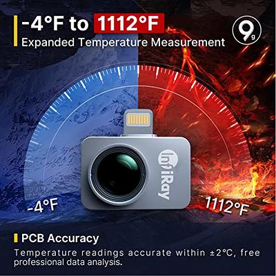 InfiRay P2 Pro Thermal Camera for iPhone, Thermal Imager with