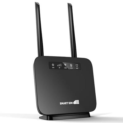  Wiflyer WE826-Q 4G LTE Router, CAT 4 EC25 Module 300Mbps with  SIM Card Slot Unlocked, 4G LTE Modem Hotspot (Work with T-Mobile AT&T,  Verizon) : Electronics