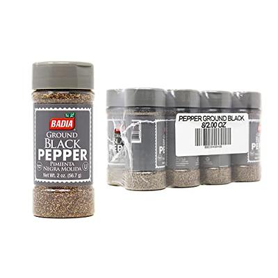 Pepper Black Ground - 6 oz - Badia Spices