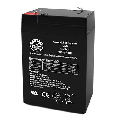 AJC Battery Compatible with Duracell Ultra 6V 5Ah 6V 5Ah Sealed Lead Acid  Battery - Yahoo Shopping