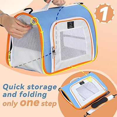 A4Pet Airline Approved Cat Carrier Dog Carriers,Removable Soft