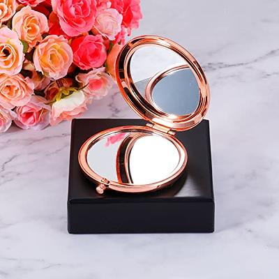 Gifts for Mom from Daughter Son Mothers Day Birthday Gifts for Mom- I Love  You Mom Rose Gold Compact Mirror Unique Mom Gifts for Mother Stepmom Women  Mothers Day Christmas Valentines Day