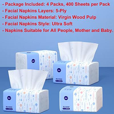 Premium White Facial Tissues (2-ply, 100 Sheets) x 40 Boxes