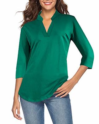 VIDUSSA Women's Satin Shirt Off Shoulder Tops Silk Blouse Short Sleeve  Casual Tunic Tops : : Clothing, Shoes & Accessories