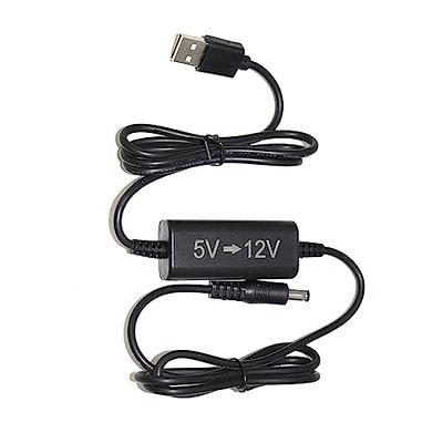 5V to 12V Step Up DC Converter,5V USB to 12V DC Step Up Cable