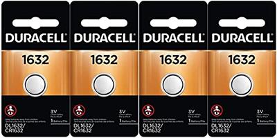 2 X 4 Pcs Fresh Duracell Lithium Battery ECR1632 CR1632 DL 1632 3V Batteries  - Yahoo Shopping