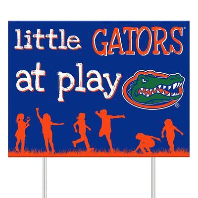 Jacksonville Jaguars 24 x 18 Little Fans at Play Yard Sign