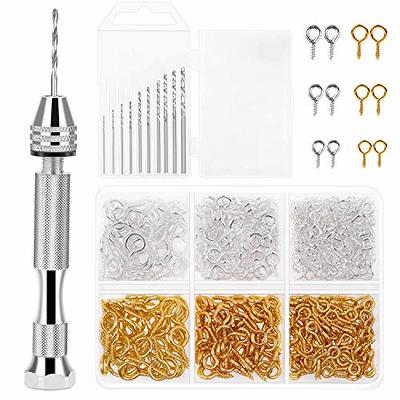 102 Pieces Hand Drill Bits Set, SMFANLIN Precise Pin Vises Hand