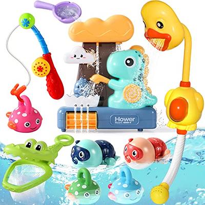 Duck Bath Toys for Kids Tumbler Bathroom Gadgets Bathtub Water Amusement  Shower Bathing Toy for Toddler 6 To 12 Months