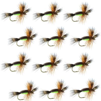 1 Dozen Chartreuse Humpy Classic Dry Fly - Hand Tied Fishing Trout Flies -  Yahoo Shopping