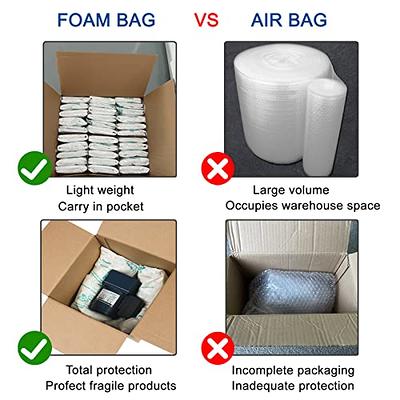 Foam Bags For Shipping 12 Pack #80 Room Temperature Expanding Foam Packaging  Bags - Yahoo Shopping