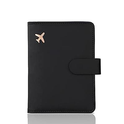 Melsbrinna Passport Holder,Passport Holder Card Slots