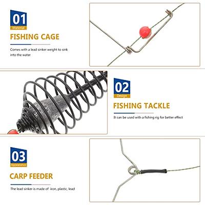 Carp Spring Fishing Feeder 25g Fishing Bait Rig #4 Lead Clips Holder Cage  Coarse Fishing Tackle - Yahoo Shopping