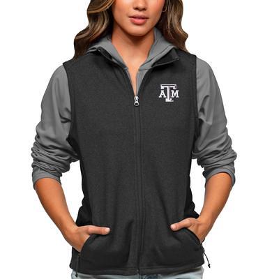 Women's Antigua Orange/Charcoal Houston Astros Generation Full-Zip Jacket 