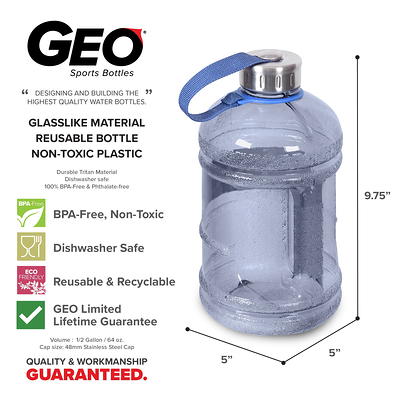 Geo Double Wall Vacuum Insulated Stainless Steel Water Bottle