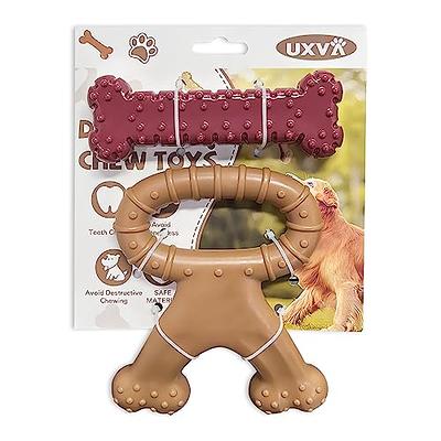 NYLABONE Flexi Chew X-Bone Senior Dog Chew Toy, Turkey & Sweet