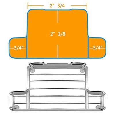 Linkidea 2 Pack Wall Mount Razor Holder for Shower Wall, Self