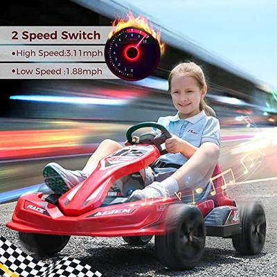 Gahoo Remote Control Car - 1/16 Scale Electric Remote Toy Racing, with LED Lights High
