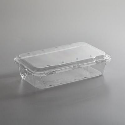 Anchor Hocking 85589R 2 qt. Clear Stackable Square Glass Jar