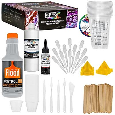 2 Pack - Acrylic Pouring Oil 100% Silicone Oil for Acrylic Pouring and