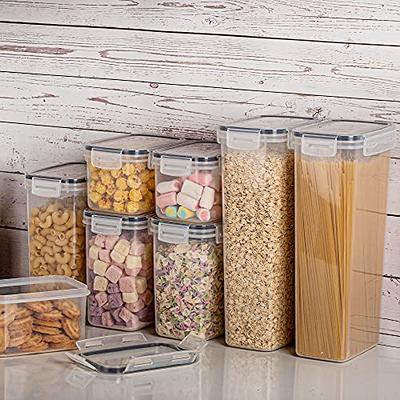 10 Pcs Large Airtight Food Storage Containers, Vtopmart Flour and Sugar Containers with Lids, for Kitchen, Pantry Organization and Storage, Size