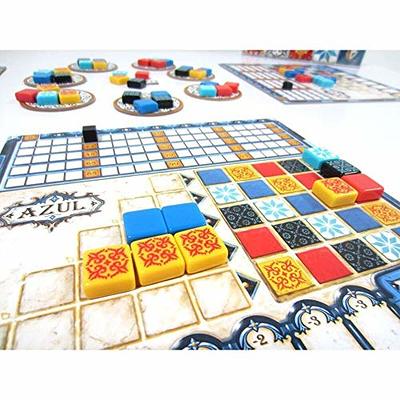 Azul Board Game - Strategic Tile-Placement Game for Family Fun, Great Game  for Kids and Adults, Ages 8+, 2-4 Players, 30-45 Minute Playtime, Made by