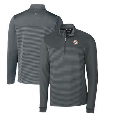 Lids Detroit Lions Cutter & Buck Traverse Stripe Stretch Quarter-Zip  Pullover Top