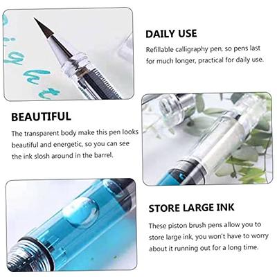 MAGICLULU 2pcs Fountain Pen Brush Watercolor Paint Pens Kids Coloring Pen  Marker Pens Brush Calligraphy Soft Brush Pen Japanese Pen Water Color Brush  Pen Highlighter Lettering Plastic Child - Yahoo Shopping