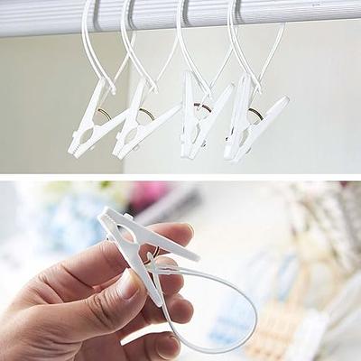 12 Pack Strong Plastic Clothespins, Laundry Clothes Pins Clips Pegs With,  Washing Line Pegs Small Clothes Pins For Clothes Towels Crafts, Picture  Phot