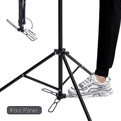 ZQIAN BEAUTY MINI Wig Stand Tripod, 25 Inch Adjustable Mannequin Head  Stand, Wig Head Stand for Training Heads And Canvas Block Head (Mannequin  Head