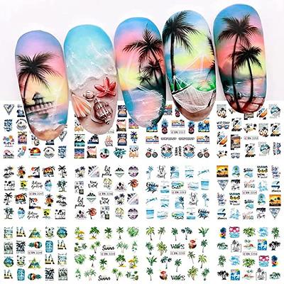 TOMICCA Nail Stickers for Kids - Nail Art Stickers, 12 Sheets Cute Animals  Nail Design Stickers, 3D Self-Adhesive DIY Nail Art Decoration Set for Girls