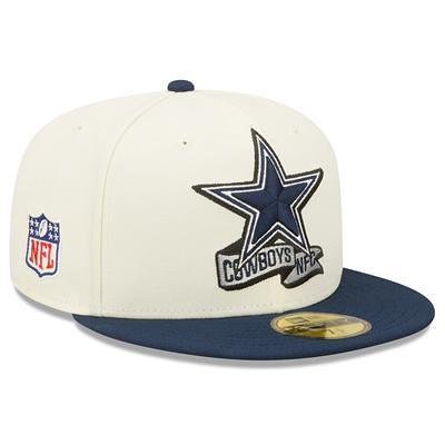 Men's New Era Brown/Navy Dallas Cowboys Harvest 59FIFTY Fitted Hat