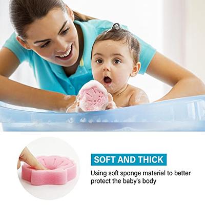 Naroa Baby Bath Sponge | Natural Soft Sea Sponge for Newborn Baby Bathing |  Premium Unbleached Sea Wool Sponge for Toddlers Soft Skin | Baby Bath