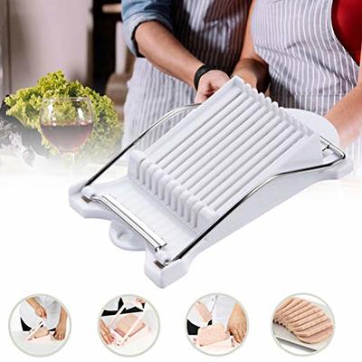 Luncheon Meat Slicer,Egg Slicer Soft Food Slicer Sushi Cutter Canned Meat  Slicer