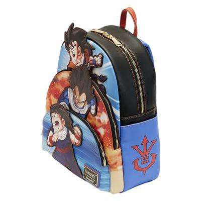 Dragon Ball Z Super Saiyan Goku 17 Laptop Backpack and Lunch Bag Set,  4-Piece, Blue