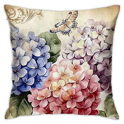 Throw Pillows, Rhombic Jacquard Pillow With Insert, Soft Square