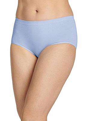 Jockey Women's Underwear Comfies Cotton Brief - 3 Pack, Teal  Blue/Periwinkle/Peach Rose, 8 - Yahoo Shopping