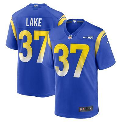 Men's Nike Aaron Donald White Los Angeles Rams Name & Number T-Shirt