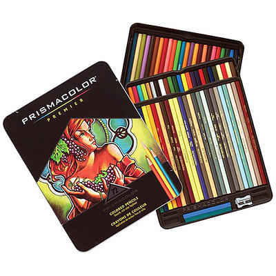 Prismacolor Premier Col-Erase Colored Pencils, Assorted Colors, 12/Box  (20516)