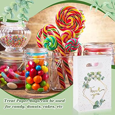  60 Pcs Wedding Gift Bags Eucalyptus Treat Bags Wedding