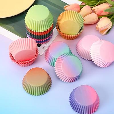 120 Pcs Mini Cupcake Liners Paper Baking Cups Cake Candy Cookie Muffin Bite  Size 