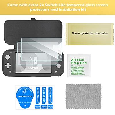 ProCase Flip Cover for Nintendo Switch Lite with 2 Pack Tempered Glass  Screen Protectors, Slim Protective Case with Magnetically Detachable Front  Cover for Nintendo Switch Lite 2019 -Grey - Yahoo Shopping