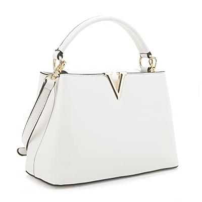 EVVE Women's Small Classic Top Handle Satchel Bag