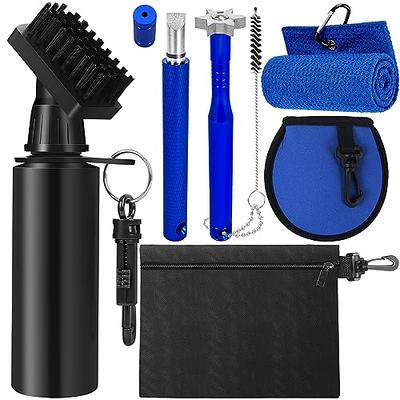 Golf Club Cleaner Kit, Retractable Golf Brush and 2 Golf Club