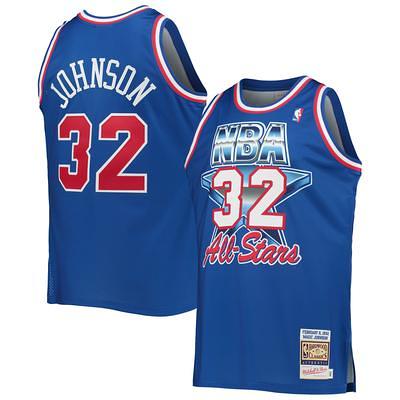 Men's Mitchell & Ness Kevin Johnson Black Phoenix Suns Hardwood Classics  Swingman Jersey 