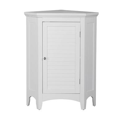 Nestfair 23.62 in. W x 11.8 in. D x 39.57 in. H White Bathroom