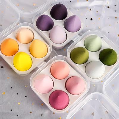 Makeup Sponge Set Beauty Blender Dry Wet Use Makeup Beauty - Temu