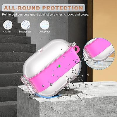 Valkit Compatible Airpods Pro 2nd/1st Generation Case Clear with Cleaner  Kit, Soft TPU Airpods Pro 2 Gen Case Protective Cover Shockproof iPods Pro  2